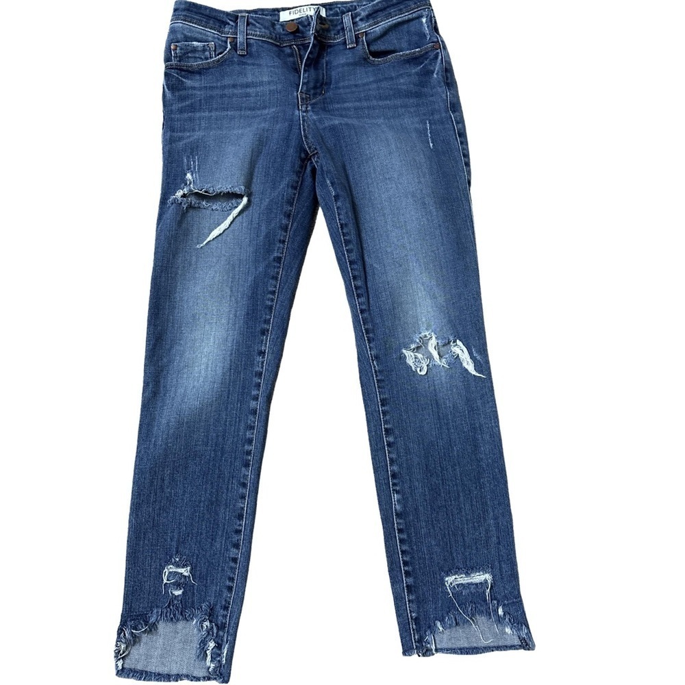 Fidelity Stevie cropped jeans